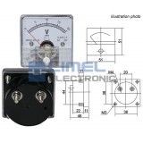 Voltmeter analógový 20V -DC-